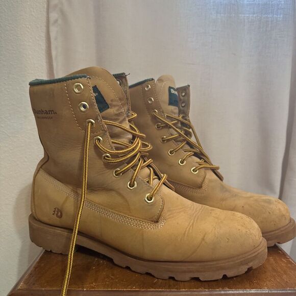 Dunham Other - Dunham Tuff Lite Mens 7778 Direct Attach Steel‎ Toe Work Boots Nubuck Size 11.5